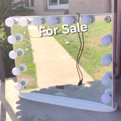 Viva Vanity mirror with Bluetooth speaker, time and temperature 