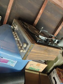 Fisher 8 Track Record Player Radio