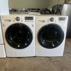 ✨🧺 Beautiful LG Electric Washer & Dryer Set! 🧺✨
