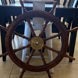 Nautical Vintage Pirate Steering Wheel