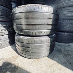 285/40/20 Pirelli Cinturato P7 60%+ Tread (2)