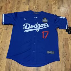 Dodgers Shohei Ohtani World Series Jerseys 