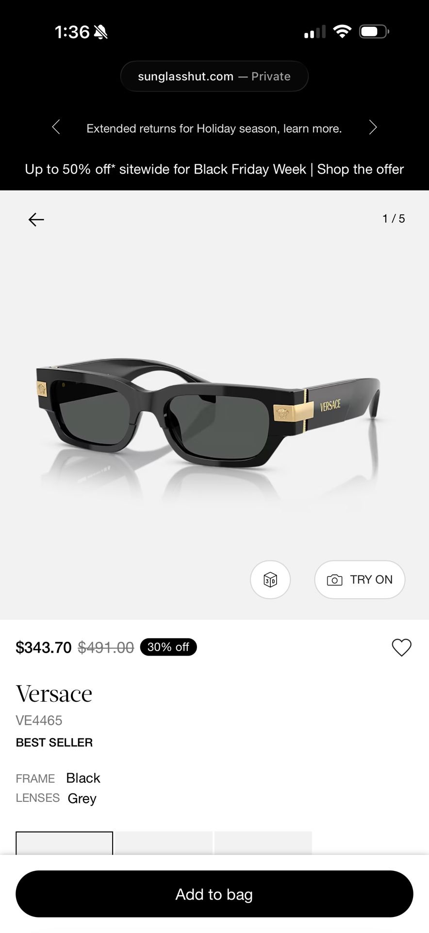 Versace Sunglasses