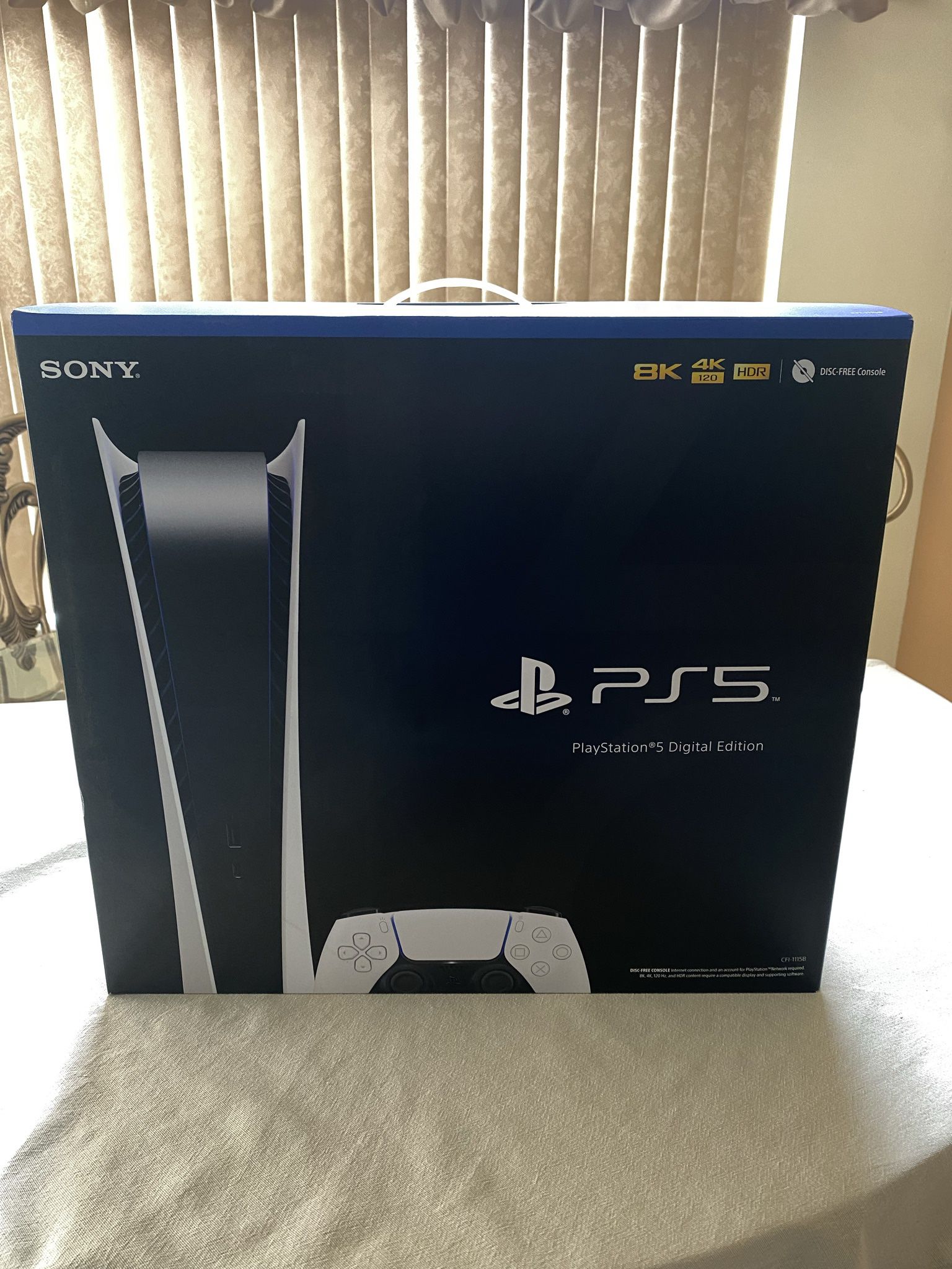 PLAYSTATION 5  DIGITAL VERSION CONSOLE SEALED UNOPENED SONY PS5