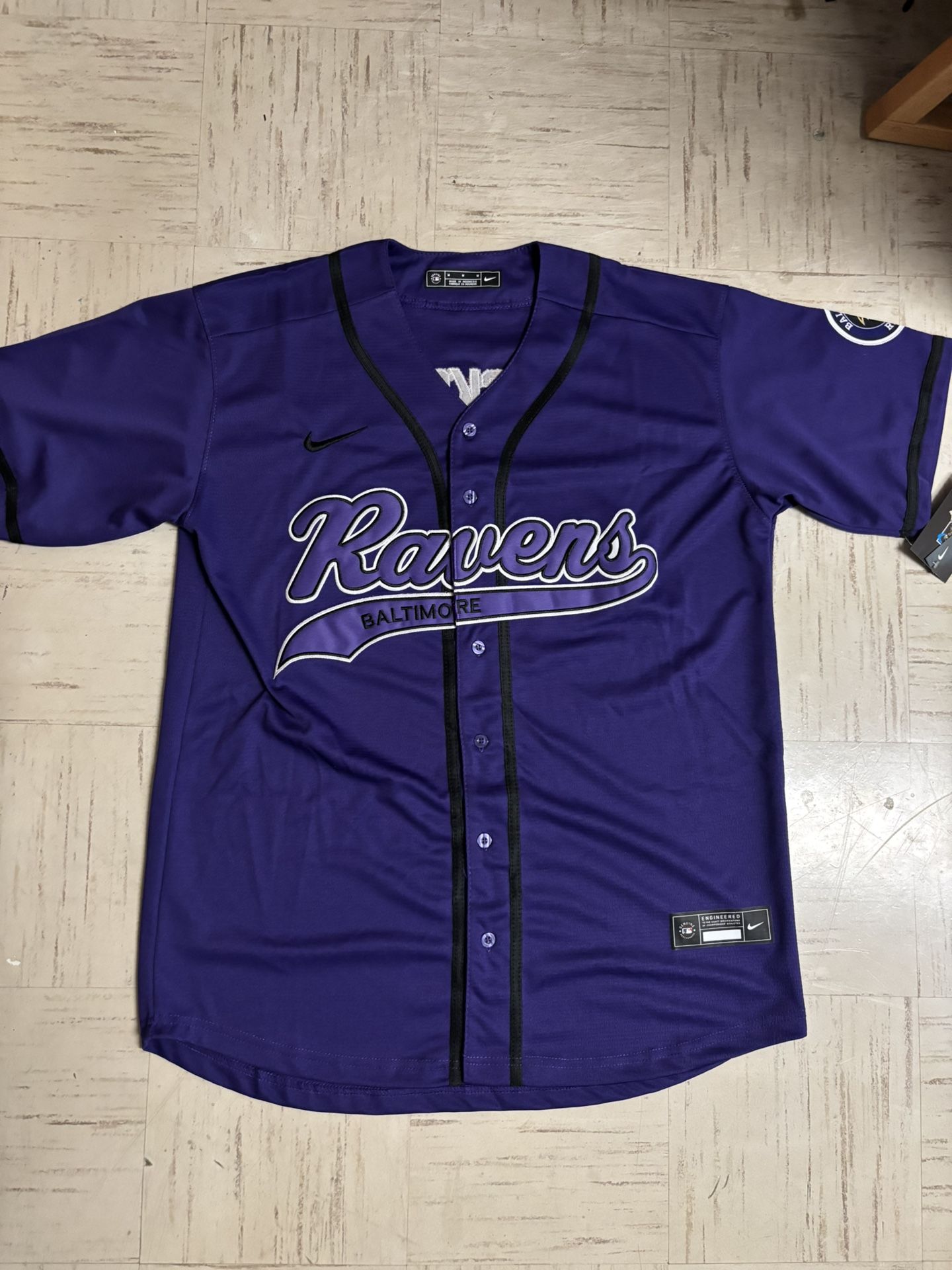 Brand New Baltimore Ravens Baseball Lamar Jackson Jersey