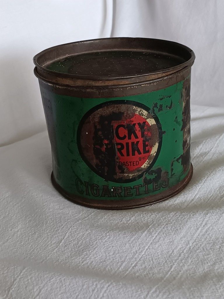 Vintage Lucky Strike Tin 4.5x5