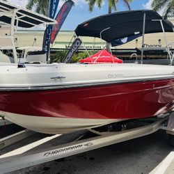 Brand New Bayliner DX 2000 powered by Mercury 150 hp 