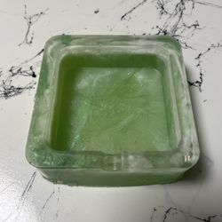 Glitter Green Ashtray