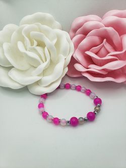 Pink Stretch Bracelet