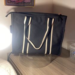 Black denim Summer bag