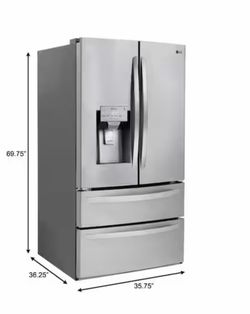 LG French Door Refrigerator Stainless Steel