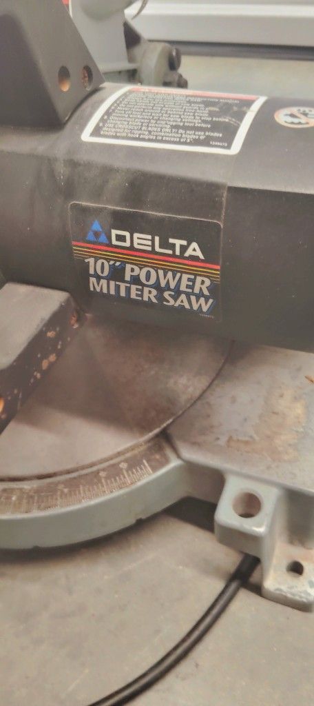 10 Inch Miter Saw And Heavy Duty Furniture Dolly