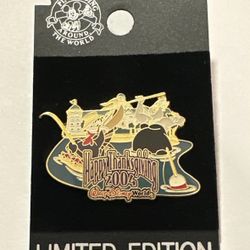 WDW Disney LE 2004 Thanksgiving Turkey Hunt Ursula Pin