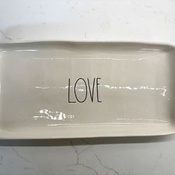 Rae Dunn Love platter