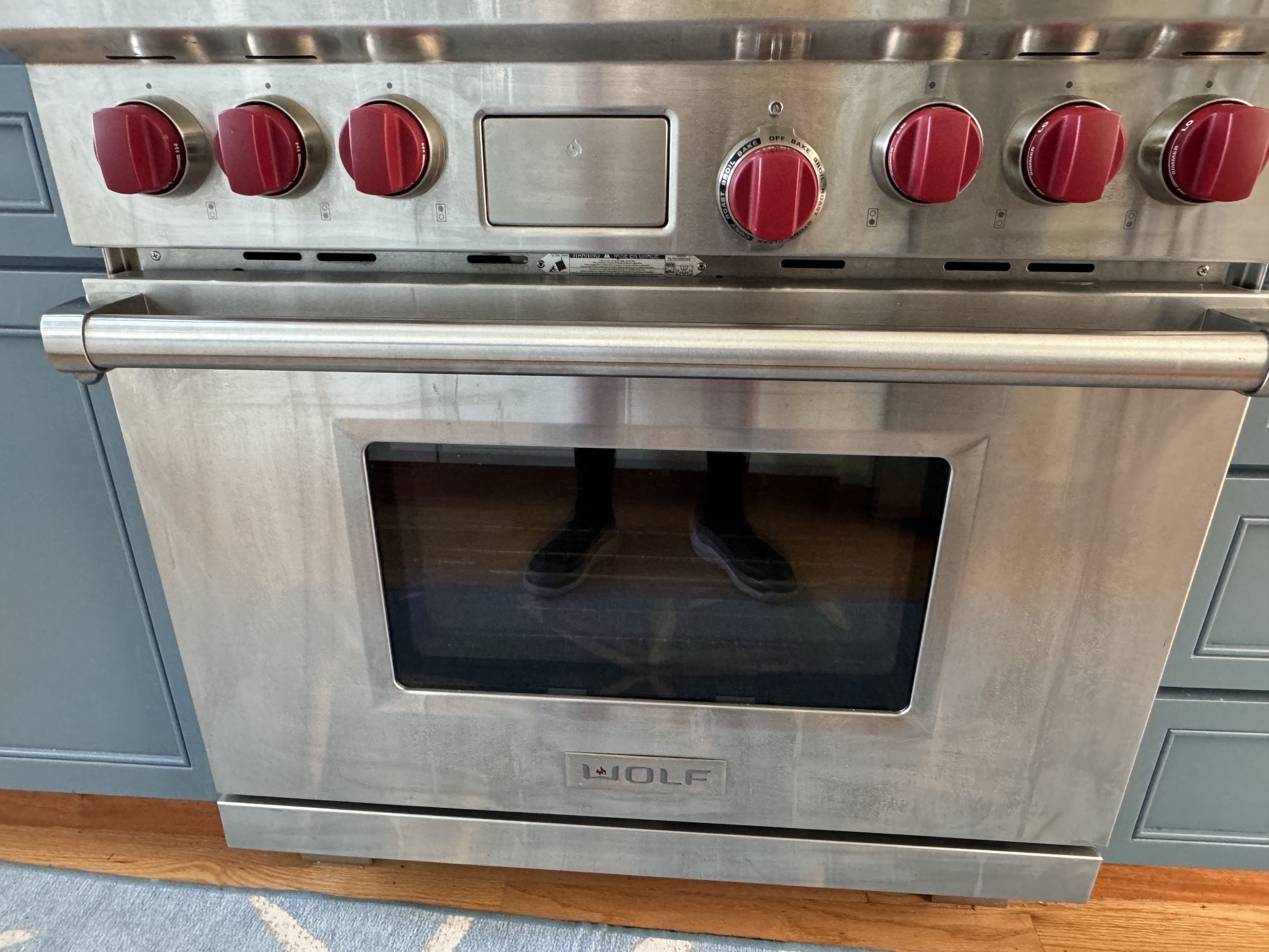 WOLF DUAL FUEL OVEN