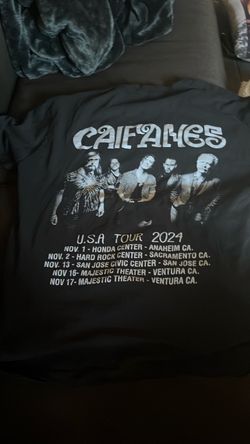 Caifanes USA Tour 2024 Concert T-Shirt