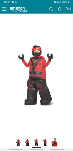 NEW HALLOWEEN Ninjago kids size L (10-12)