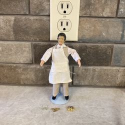 Middle-Aged Man 5.75” Doll With Accessories