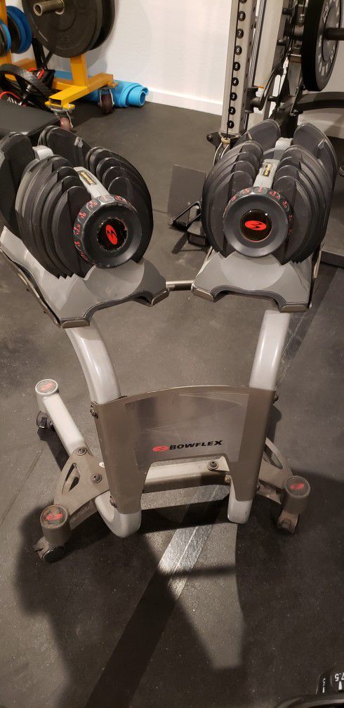 Bowflex Adjustable Dumbbells with Stand