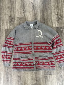 Disney Spirit Jersey Knit Zip Cardigan - Disneyland Resort, Size L