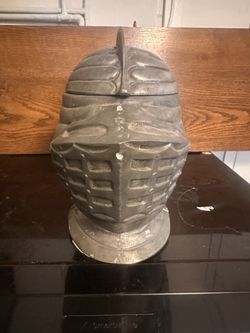 Vintage Medieval Knight Helmet Ice Holder