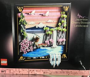 Lego Cherry  Blossom Landscape