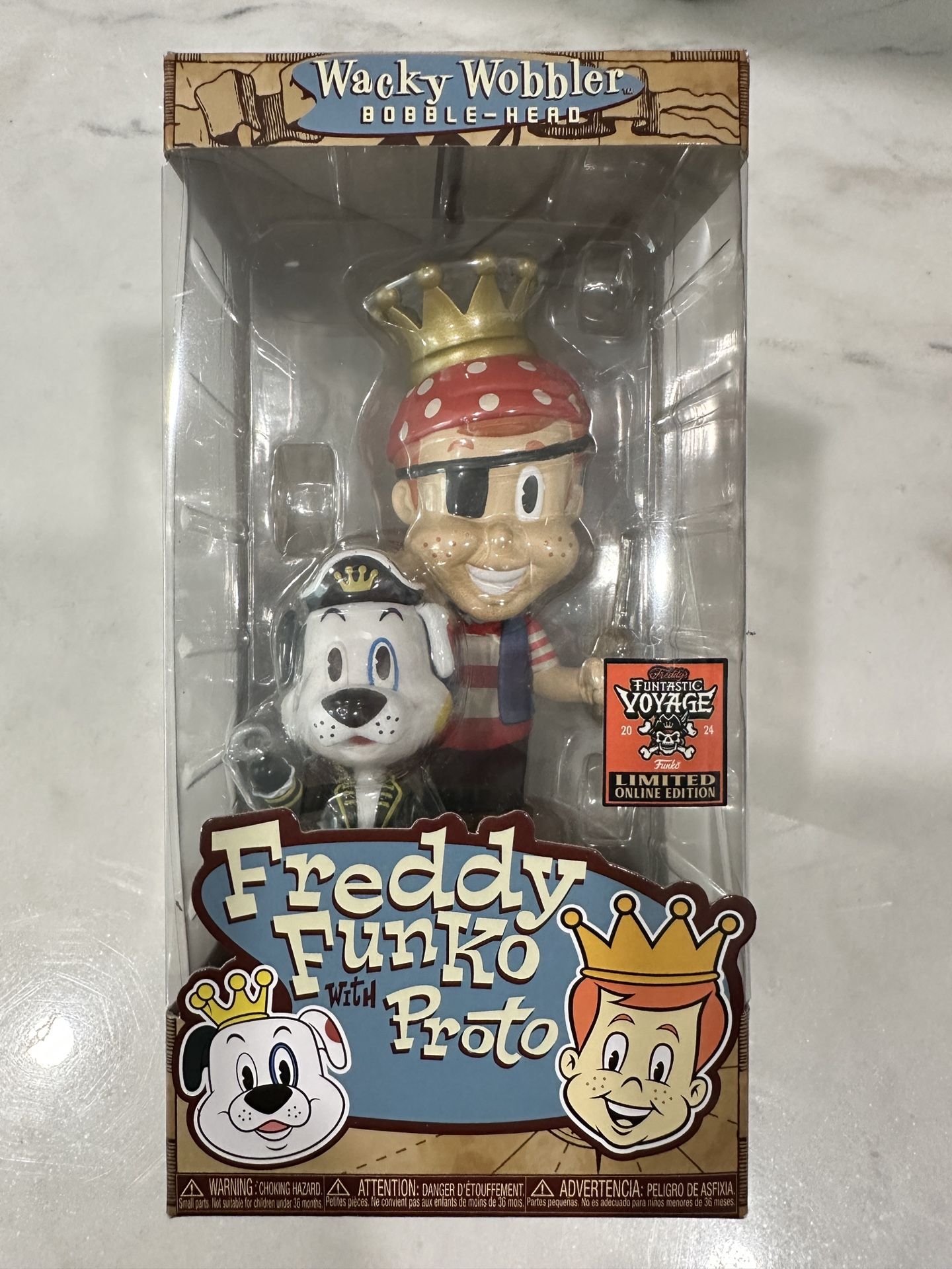 Funko Wacky Wobbler “Pirate Freddy & Proto” – Limited Online Edition