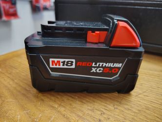 Milwaukee M18 RedLithium XC5.0 Battery