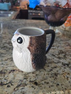 Star wars porg mug