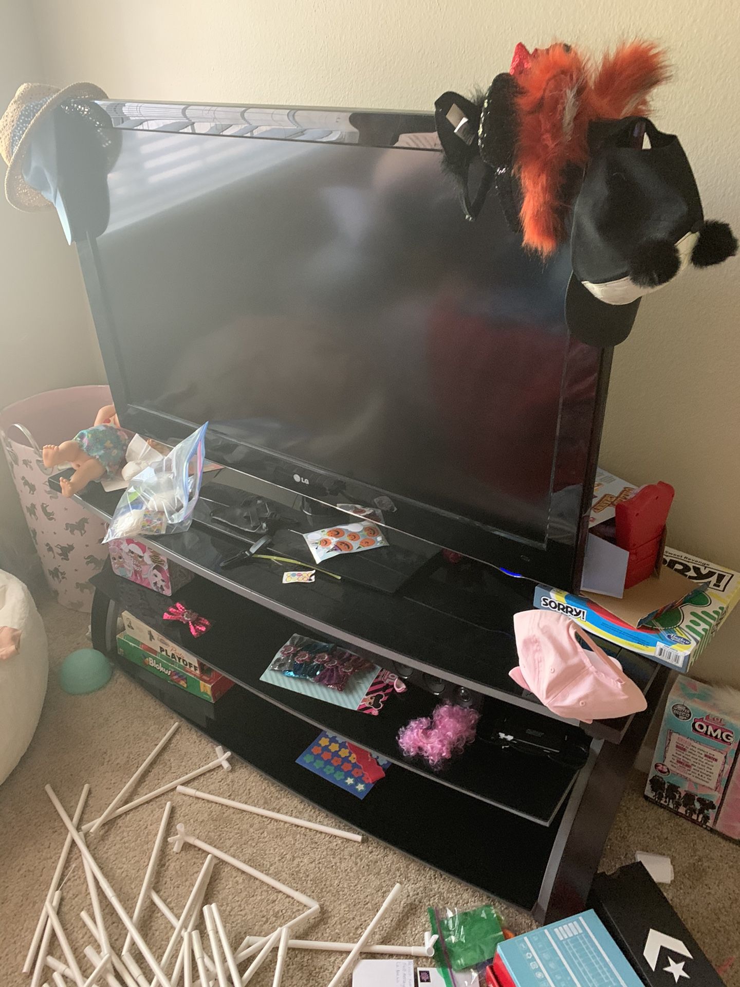 55 Inch Lg Tv And Tv Stand