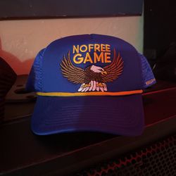No free game blue Hat Good Conditions 