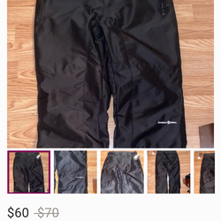 Snowboard pants size 2X & 3X