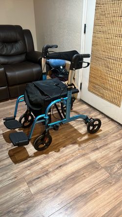 Adult Walker wheel chair foldable