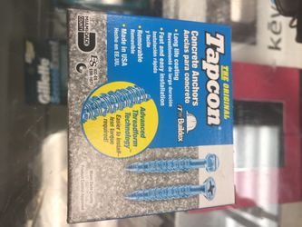 Tapcon concrete anchors