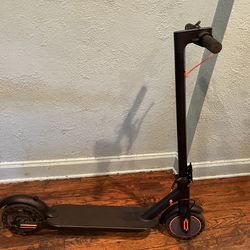 it goes up to 19mph, 14 mile range and its a volpam