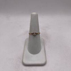 10kt Gold Engagement Style Ring w/ Simple Design