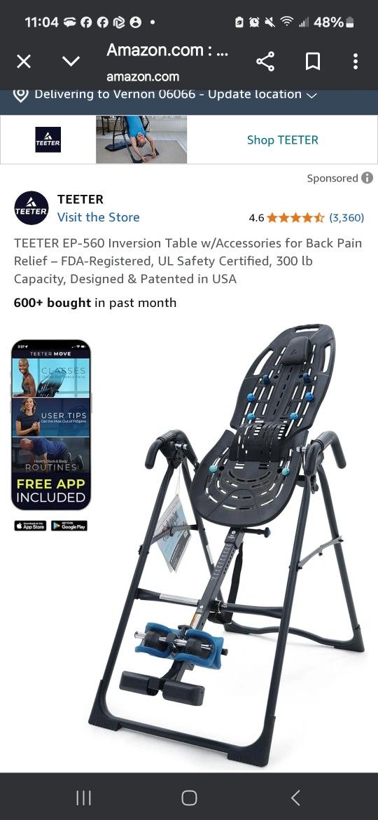 Teeter Back MACHINE