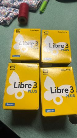 4 boxes of Libre 3 Plus for Glucose monitoring