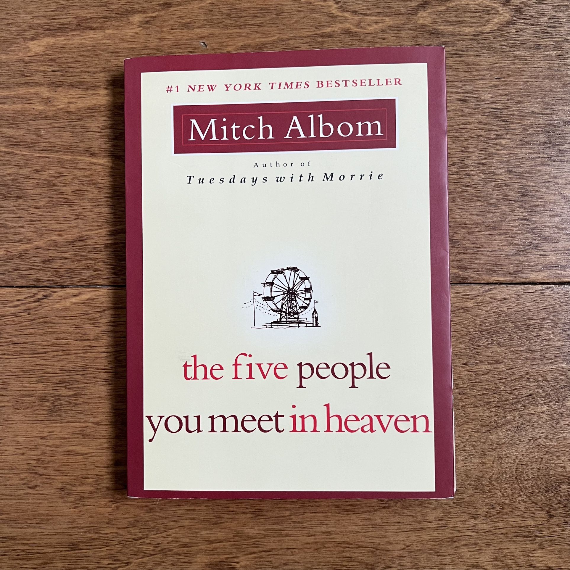 The Five People You Meet In Heaven Book