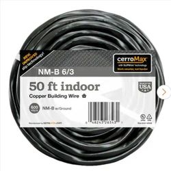 6/3 Romex 50 Ft