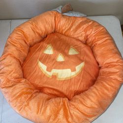 Pet bed Hallween pumpkin