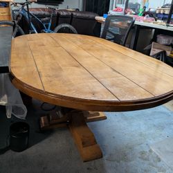 Solid Wooden Table 72" x 42"