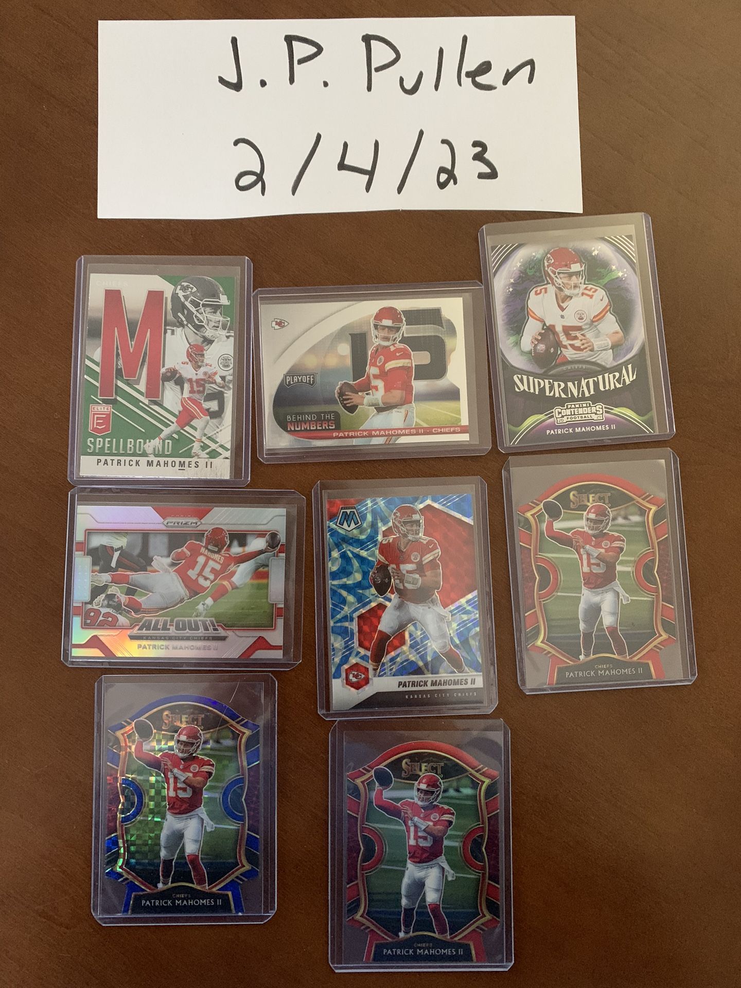 Patrick Mahomes Lot