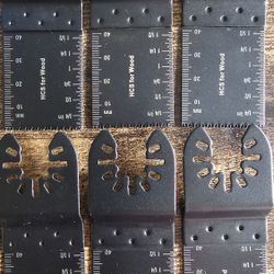 6pcs For $30 Oscillating Multitool Saw Blades