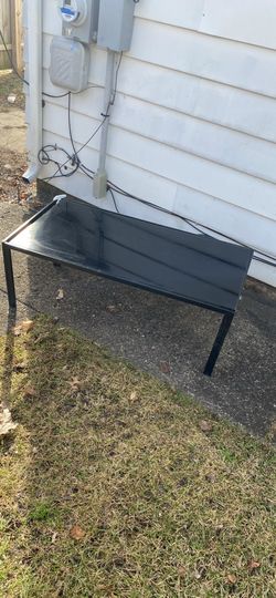 Broken Glass Table $20