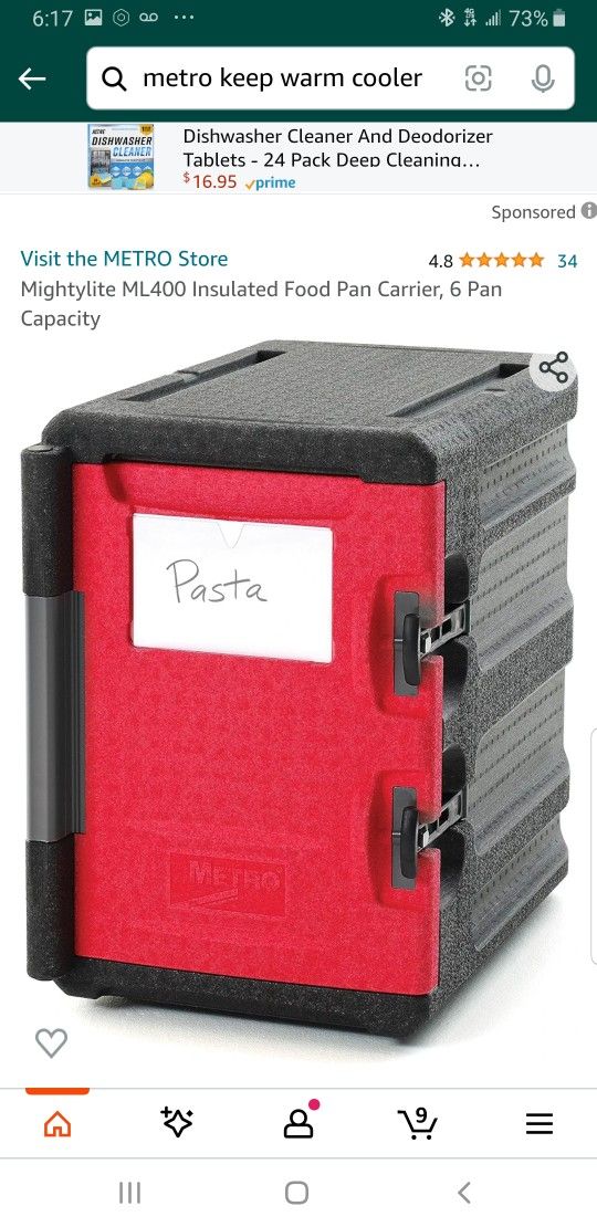 Metro Keep Warm Cooler