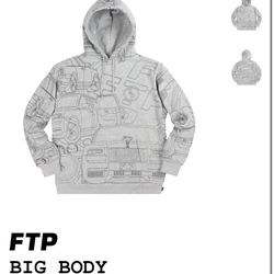 FTP Hoodie XL Brand New (heavy Material) 