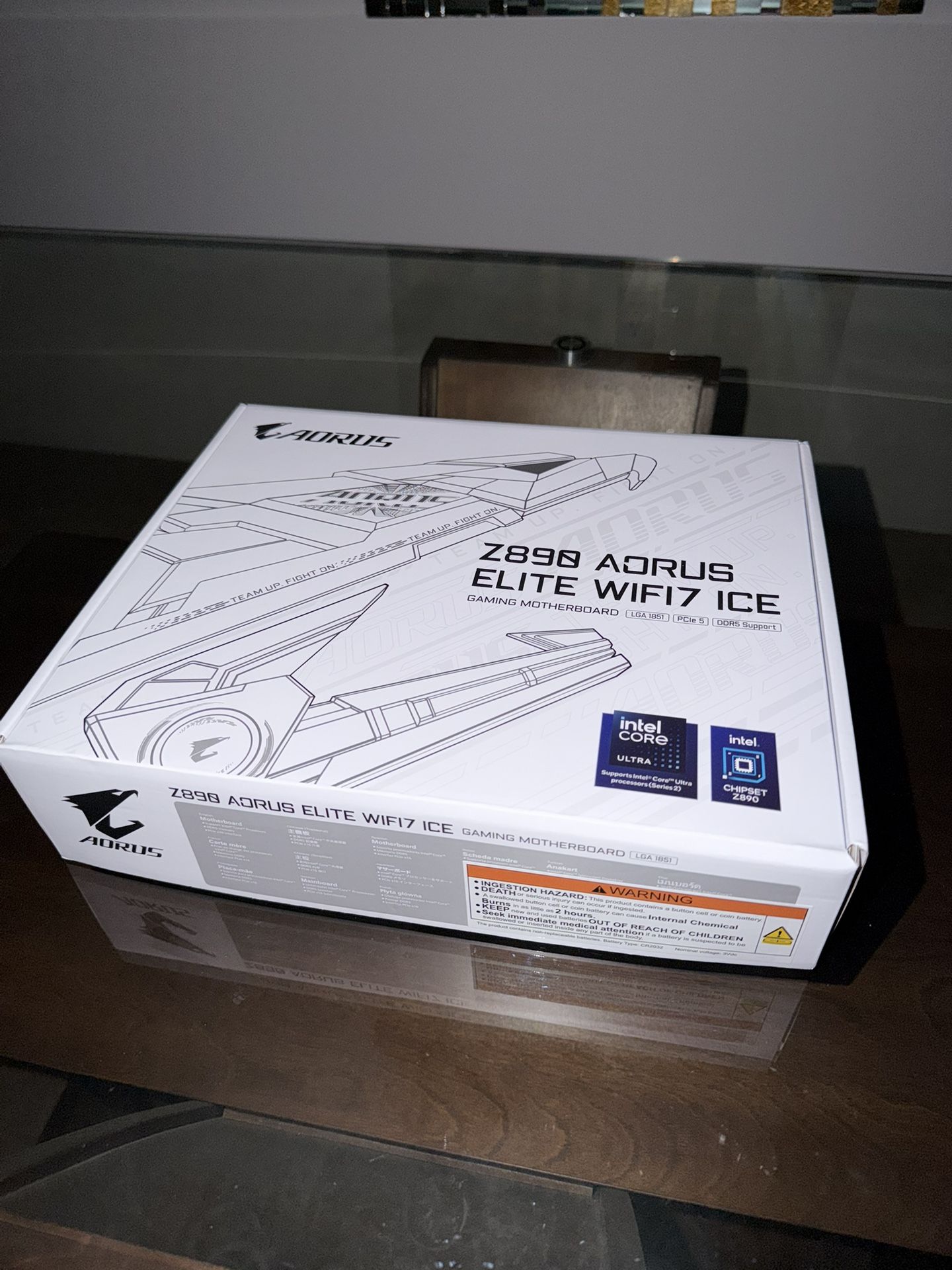 Gigabyte Z890 AORUS ELITE WIFI7 ICE – Brand New / Sealed
