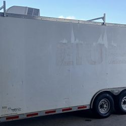 20' Cargo Trailer Extras With Generator 