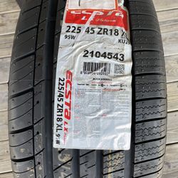 Kumho Ecsta All-Season Tire - 225/45ZR18 95W